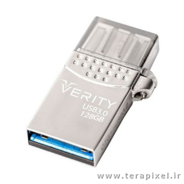 فلش مموری وریتی Verity O511 OTG 128GB USB 3.0 Type-C Flash Memory