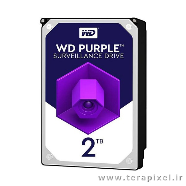 هارد اینترنال 2 ترابایت وسترن دیجیتال بنفش WD20PURZ Purple