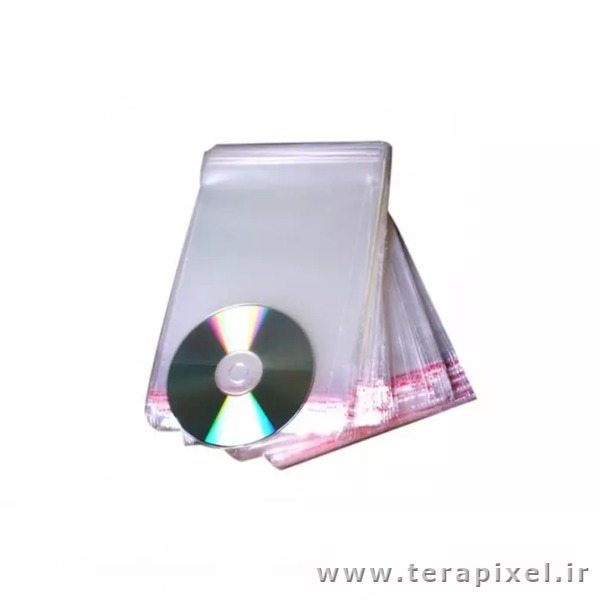 کاور سی دی و دی وی دی ضد خش و شفاف CD And DVD Cover بسته 100 عددی