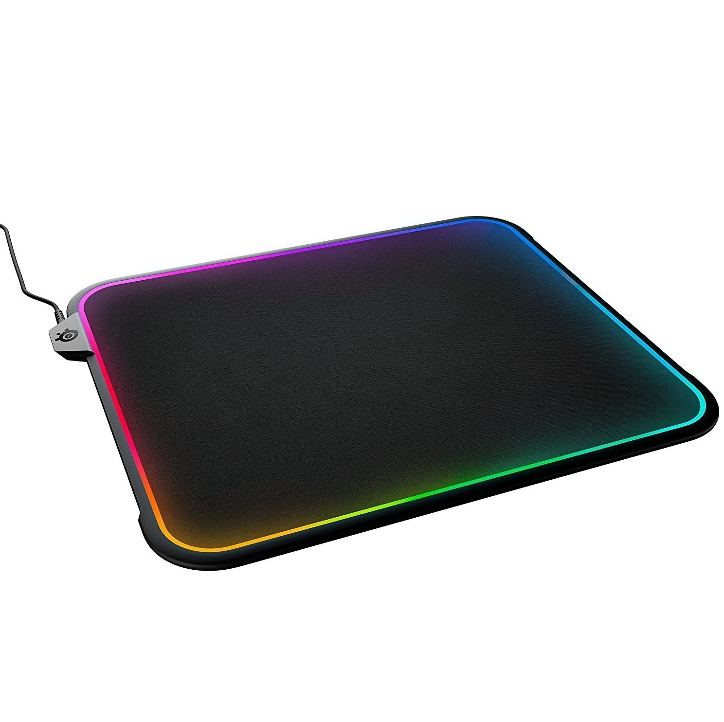 موس پد گیمینگ استیل سریز SteelSeries QcK Prism Cloth RGB Medium Gaming Mouse Pad