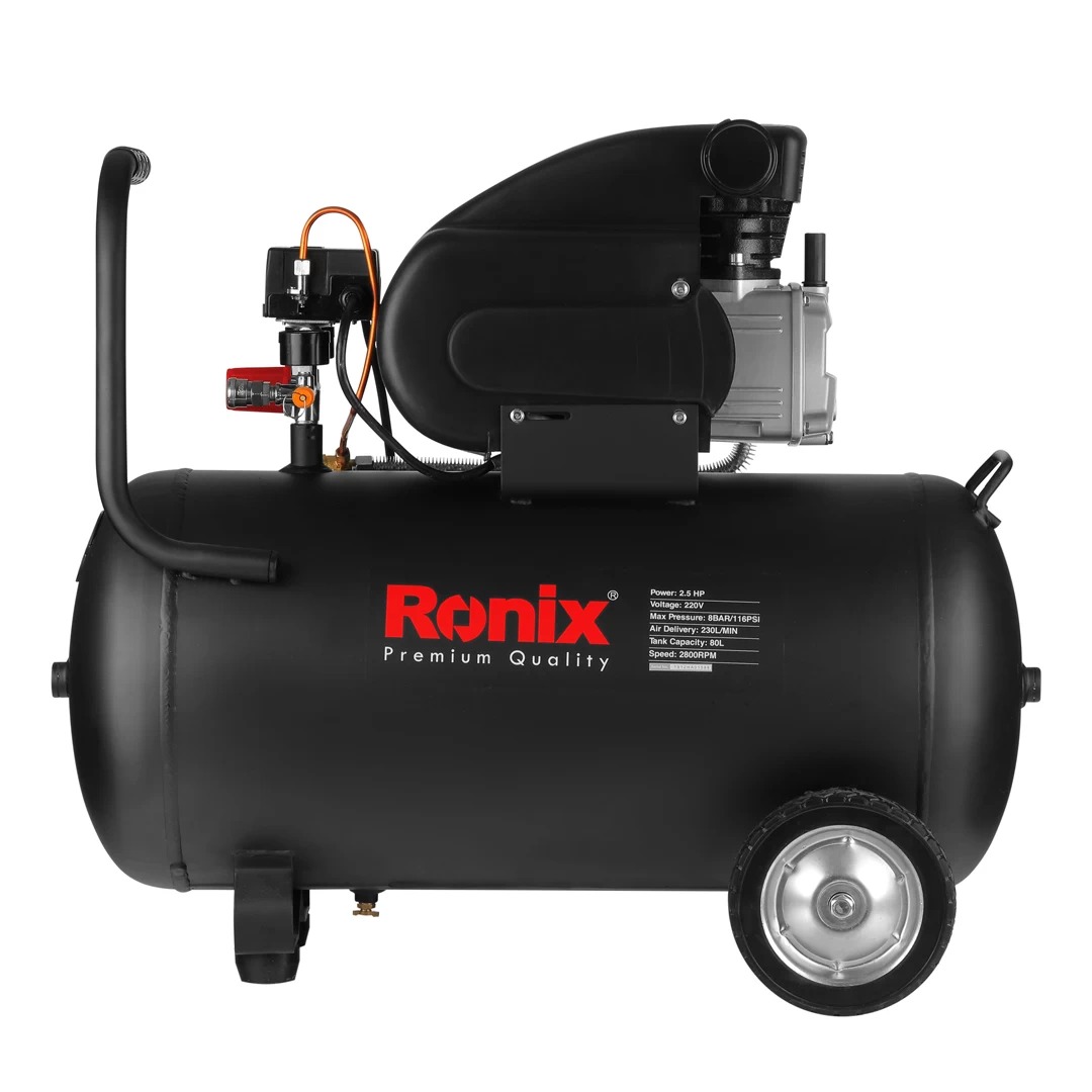 کمپرسور باد 80 لیتری رونیکس مدل Ronix RC-8010