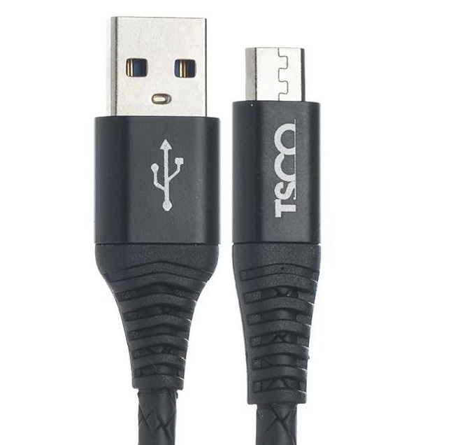 کابل تبدیل تسکو TSCO TC 50 USB To microUSB Cable طول 90 سانتی متر