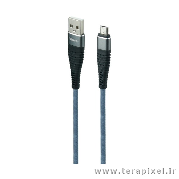 مبدل USB به MicroUSB وریتی Verity CB3135A طول یک متر