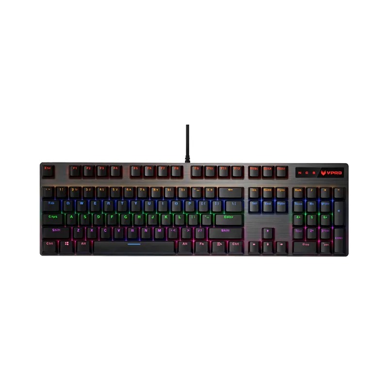 کیبورد گیمینگ رپو Rapoo V500 RGB Wired Mechanical Gaming Keyboard