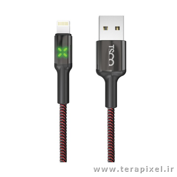 کابل تبدیل USB به لایتنینگ آیفون تسکو مدل TSCO TCI 901 طول یک متر