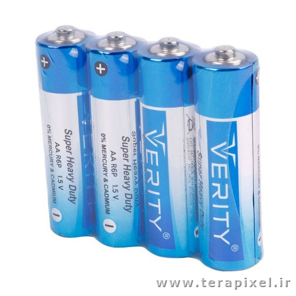 باتری قلمی شیرینگ وریتی مدل Verity R6P بسته چهار عددی